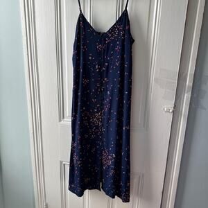 Gap Womens Navy Blue Mini Dress with Front Button Closure - Fully Lined - Size 6